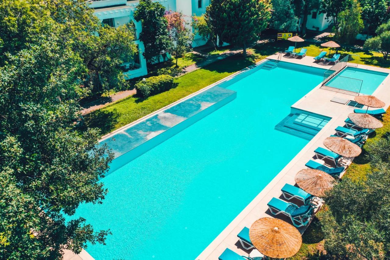 Muskebi Apart Otel Ortakent Kültér fotó